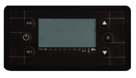 DISPLAY TIEMME LCD100