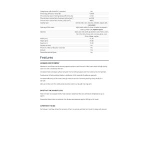 KRATKI OLIWIA P BS ΔΕΞΙΑ ΓΩΝΙΑ ΑΝΟΙΓΟΜΕΝΟ ECODESIGN 16KW SPECS3